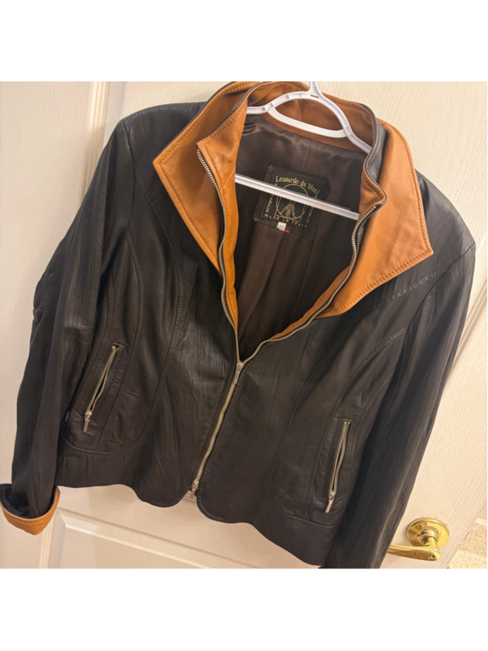 Pelle Pelle type Leonardo da Vinci Leather Jacket size S